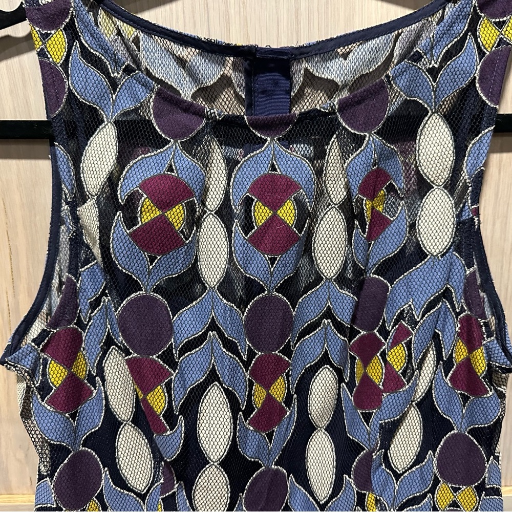 Colorful Patterned Kids Dress - Picture 2 of 4
